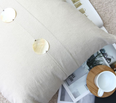 MOTHER OF PEARL CUSHION